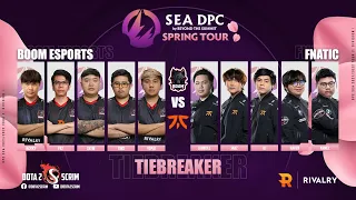 BOOM Esports vs Fnatic - DPC SEA 2021/22 Tour 2: Division I - Tiebreaker - B03