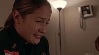 Station 19 03x06 Andy cries in Sullivan's arms