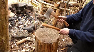 Bushcraft Camp Lagerbau | Sägebock, Tipps & Tricks