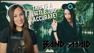 FIRST TIME REACTION to BAND-MAID / influencer | Official MV