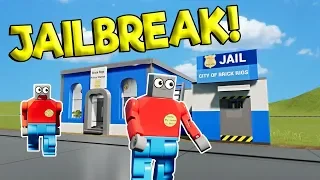 HOW TO ESCAPE LEGO CITY JAIL! - Brick Rigs Roleplay Gameplay - Lego Jailbreak