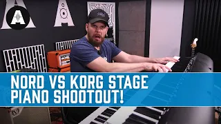 Nord Piano 4 Vs Korg SV-2 Stage Piano Shootout! - Now That Was Close...