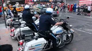 HARLEY-DAVIDSON POLICE - TIMES SQUARE New-York City