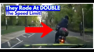 Fleeing Moped Gets Rammed By Police At EXACTLY The Right Time!