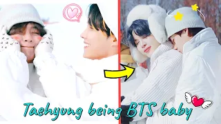 Kim Taehyung being BTS baby (김태형은 방탄소년단의 아기다) | Army's safe haven