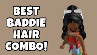 HOW TO MAKE THE BEST ROBLOX BADDIE HAIR COMBOS | BADDIE HAIR COMBOS | ROGANGSTER HAIR COMBOS