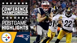 Steelers vs. Patriots | AFC Championship Game Highlights