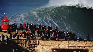 Nazaré, epic swell February 25, 2022