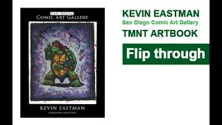 Teenage Mutant Ninja Turtles KEVIN EASTMAN ARTBOOK FLIP THROUGH ART BOOK TMNT