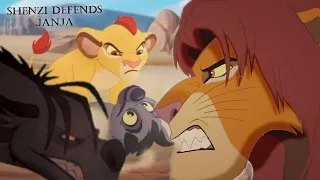 Shenzi defends Janja - The Lion King/The Lion Guard (FANMADE)