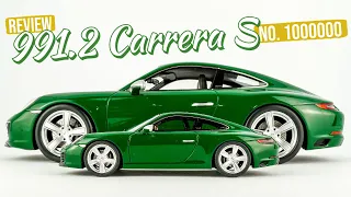 1/43 VS 1/18 SCALE – PORSCHE’S ONE-MILLIONTH 911 (991.2) CARRERA S IN IRISH GREEN! Spark model cars