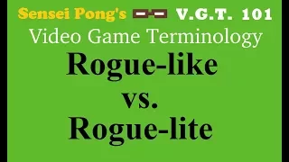 What is a Roguelike vs. RogueLITE? | Video Game Terminology 101