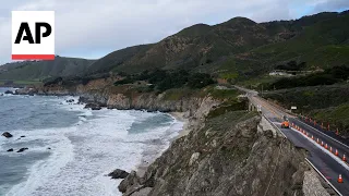 Stretch of California Highway 1 that collapsed in Big Sur closes again as new storm arrives