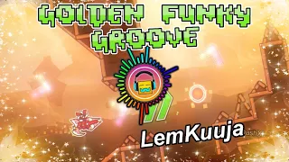 (+Lyrics) LemKuuja - Golden Funky Groove 💖 (Geometry Dash Music) (Lyrics - Español - English)