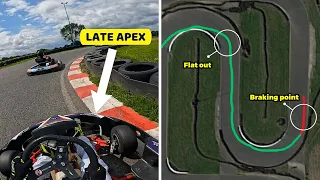 How to take a DOUBLE HAIRPIN corner in Karting (tips for beginners)