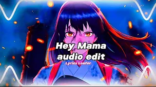Hey Mama_ David Guetta ft.Nicki Minaj | audio edit|