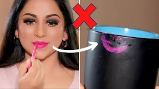 How To Prevent Lipstick Stains On Glasses & Collars (3 Ways)