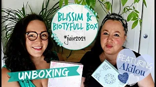 [Unboxing] Les Blissim & Biotyfull Box du mois de juin 2021 feat. Akila