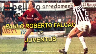 Paulo Roberto Falcão vs Juventus | Falcão, the 8th King of Rome vs Platini, Le Roi