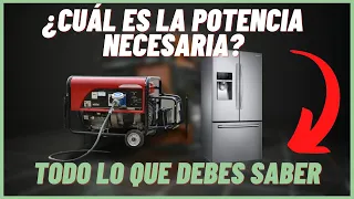 ¿Un generador portátil puede alimentar un refrigerador? |Alimentar una nevera con generador portátil