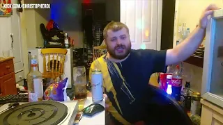 Drunk Kick streamer falls off his chair