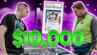 Buying a $10,000+ Trevor Lawrence Sports Card 😱 Dallas Card Show Vlog: Day Two