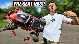 Dieses Auto lenkt VORNE UND HINTEN 😱! - Axial Capra im Test