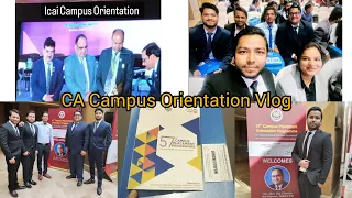 My first Vlog after becoming CA Campus Placement Orientation day | Nov22 CA Qualified | CA Life