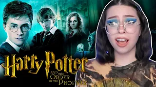 FINALLY Watching HARRY POTTER AND THE ORDER OF THE PHOENIX *reaction/commentary*