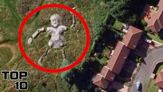 Top 10 TERRIFYING Things Google Maps Doesn't Want You To See - Part 2