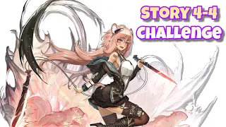 [Arknights] Story Mission 4-4 Challenge (Hard) Mode Guide - Low Star E1 Team