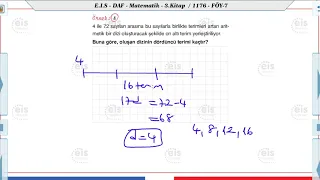 Matematik 3 -   Diziler 2 📏