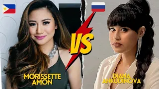 Morissette Amon Vs Diana Ankudinova - Can't Help Falling In Love // First Time Reaction.