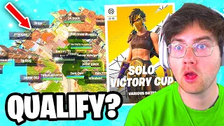 Can I Qualify In The First Solo Cash Cup Of Season 2 Fortnite? (Full Tournament)