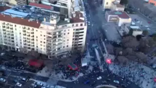 Marseille vs- PSG 2016.02.07. Battles on the streets