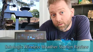 FULL WEATHER STATION AT HOME - Sainlogic Wireless Weather Station Review