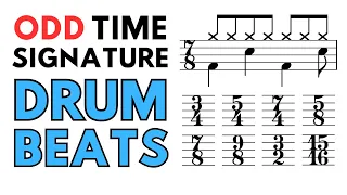 Odd Time Signature Drum Beats Every Drummer Should Know 🥁🎵
