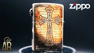 AMAZING Zippo Lighter Rebuild Gothic 4th century Skull Edition