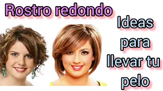 ideas para cortar ✂️ tu pelo si tienes rostro redondo