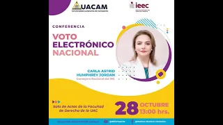 Conferencia “Voto Electrónico Nacional”