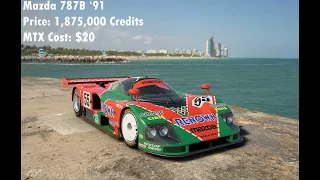 Gran Turismo 7 The Cost of All the Legends Cars