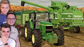 "Od Zera do Farmera"#37 ☆ Farming Simulator 22 ☆ Pierwsze Żniwa Soi! Gruba Akcja na jednym polu!㋡MST