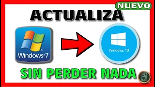 ✅ Cómo ACTUALIZAR de Windows 7 a Windows 10 SIN PERDER DATOS 🔴 Sin CLAVE | 0x80072f8f 0x20000 | 2024