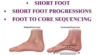 Short Foot w/ Progressions, Foot to Core Sequencing