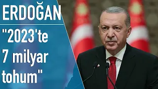 Erdoğan: Orman yangınlarına müdahale süresini 10 dakikanın altına indireceğiz