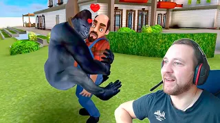 ГОРИЛЛА ИГРАЮ НОВЫЙ ПРИВЕТ СОСЕД Scary Neighbor ПОХОЖАЯ ИГРА на Hello Neighbor