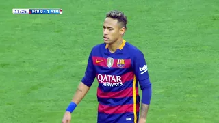 Neymar Jr vs Atletico Madrid (Home) 2015-16 | HD 1080i