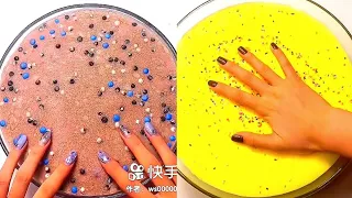 Most Relaxing and Satisfying Slime Videos #556 //Fast Version // Slime ASMR //
