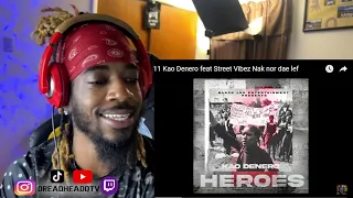 11 Kao Denero feat Street Vibez Nak nor dae lef | AFRICA MARATHON | AMERICAN DREADHEADQ REACTION