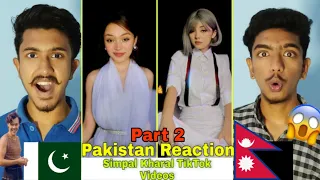 Pakistani React On Nepali TikToker | Simpal Kharel Latest TikTok Videos Part #2 | Reaction Box